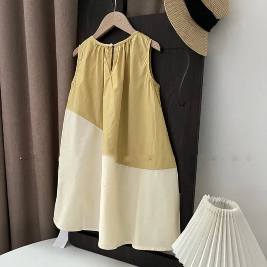Girls Flower Bohemian Summer Dress ChildKids Girl Beach Dresses Chiffon Dresses Floral Teenager Girl's Clothes 6 8 10 12 14 Year